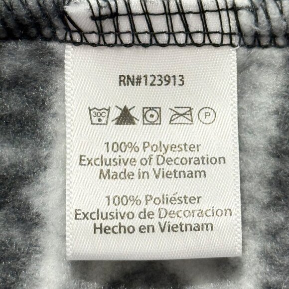 JACHS Womens Outdoor Adventure Pullover Black White Fleece Jacket Sz Medium NWOT - Picture 8 of 10